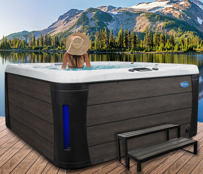 Calspas hot tub being used in a family setting - hot tubs spas for sale Salem